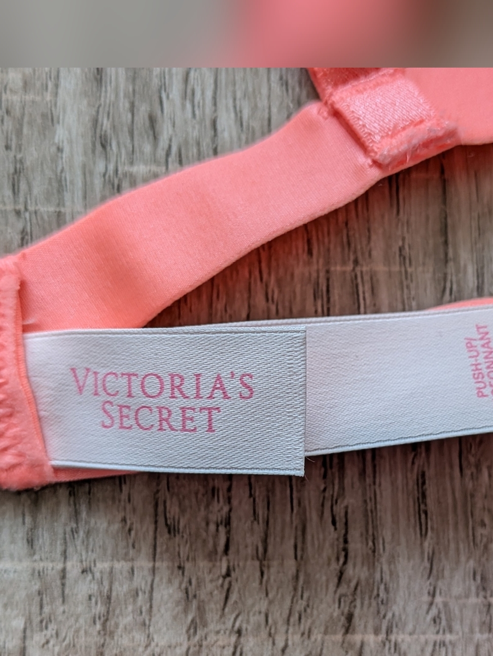 NWOT Victoria's Secret Nude Orange Metallic Thread Lace Rhinestone Bow Strappy P - Picture 8 of 10